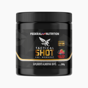 Tactical shot pré workout - Frutas Vermelhas - NOVA FÓRMULA