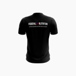 Camisa Federal Nutrition Masculina Preta – Estampa Branca | Estilo e Performance Fitness 🖤💪