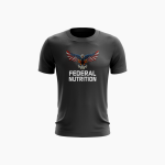 Camisa Federal Nutrition Masculina Cinza – Estampa Preta | Versatilidade, Conforto e Estilo
